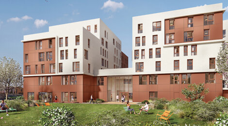 Programme immobilier neuf CAMPUS KARE - Saint-Apollinaire LMNP proche université (21850) - Référence : 10301
