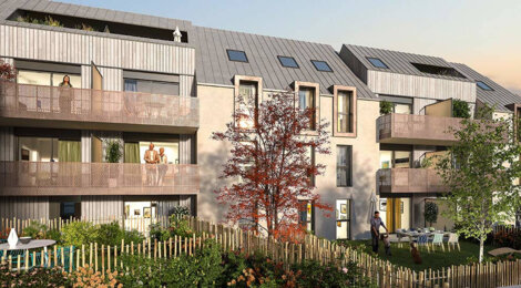 Programme immobilier neuf Opale - Saint-Aubin-d’Aubigné centre à quelques minutes de la gare (35250) - Référence : 15311