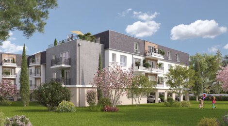 Programme immobilier neuf Cœur Boisé - Saint-Aubin-lès-Elbeuf proche gare à pied (76410) - Référence : 10243