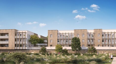 Programme immobilier neuf EMPREINTE - Saint-Avé : 46 appartements neufs T2–T5 dans l’éco-quartier Beau Soleil à 10 min de Vannes (56890) - Référence : 15709