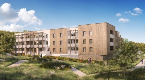 Programme immobilier neuf EMPREINTE - Saint-Avé : 46 appartements neufs T2–T5 dans l’éco-quartier Beau Soleil à 10 min de Vannes (56890) - Référence : 15709