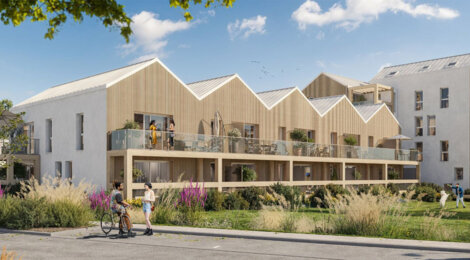 Programme immobilier neuf CAP VERT - Saint-Avé résidence neuve à 11 min de Vannes (56890) - Référence : 17734