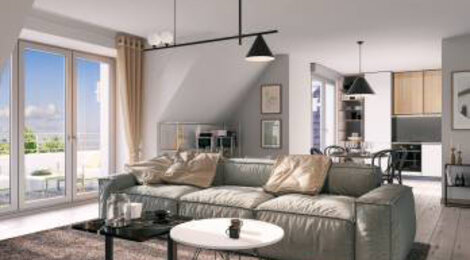 Programme immobilier neuf TERRASSES DU PETIT CHER - Saint-Avertin : Appartements T2–T5 et maisons T3 avec terrasses, vues sur le Cher et proximité centre-bourg (37550) - Référence : 12008