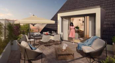 Programme immobilier neuf TERRASSES DU PETIT CHER - Saint-Avertin : Appartements T2–T5 et maisons T3 avec terrasses, vues sur le Cher et proximité centre-bourg (37550) - Référence : 12008