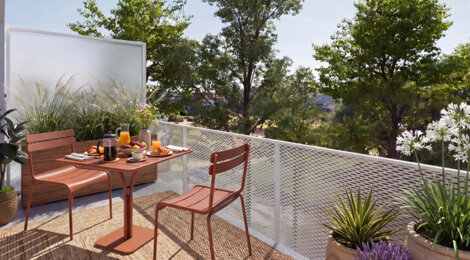 Programme immobilier neuf VERTUOSE - Saint-Barthélemy-d'Anjou résidence végétalisée proche Angers et A87 (49124) - Référence : 17701