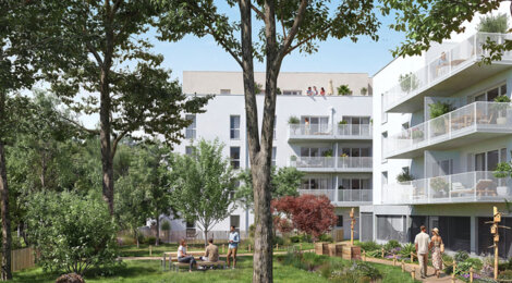 Programme immobilier neuf VERTUOSE - Saint-Barthélemy-d'Anjou résidence végétalisée proche Angers et A87 (49124) - Référence : 17701