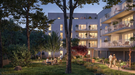 Programme immobilier neuf VERTUOSE - Saint-Barthélemy-d'Anjou résidence végétalisée proche Angers et A87 (49124) - Référence : 17701