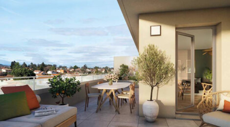 Programme immobilier neuf Jardins Secrets - Saint-Bernard proche des bords de Saône (01600) - Référence : 8938