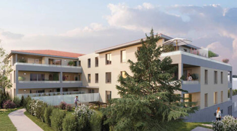 Programme immobilier neuf Jardins Secrets - Saint-Bernard proche des bords de Saône (01600) - Référence : 8938