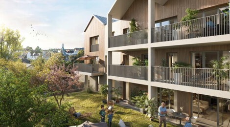 Programme immobilier neuf Les Allées de Sévigné - Saint-Berthevin à proximité de Laval (53940) - Référence : 15658