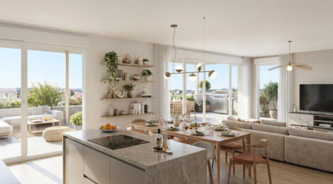 Programme immobilier neuf MURMÛRE - Saint-Bonnet-de-Mure résidence conviviale proche Lyon (69720) - Référence : 17320