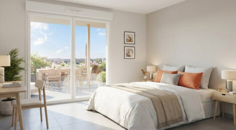 Programme immobilier neuf MURMÛRE - Saint-Bonnet-de-Mure résidence conviviale proche Lyon (69720) - Référence : 17320