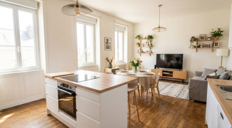 Programme immobilier neuf RUE JOUALLAN - Saint-Brieuc appartement réhabilité avec cachet en cœur de ville (22000) - Référence : 17409