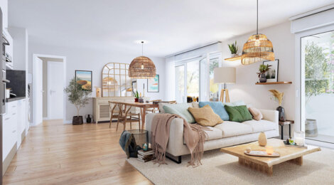 Programme immobilier neuf Kalon An Arvor - Saint-Brieuc cœur de ville à deux pas des commerces (22000) - Référence : 14664