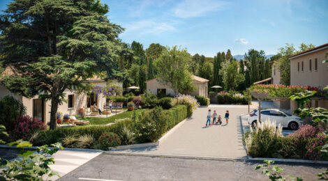 Programme immobilier neuf La Pinède - Saint-Cannat : Villas neuves intimistes aux portes d’Aix-en-Provence (13760) - Référence : 8912
