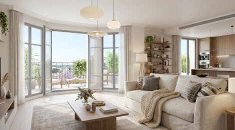 Programme immobilier neuf Résidence Longchamp - Saint Cloud appartements lumineux près des quais de Seine (92210) - Référence : 17474