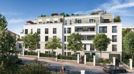 Programme immobilier neuf L'Aparté - Saint-Cloud : appartements neufs du studio au 6 pièces à 10 min de la ligne L (92210) - Référence : 8299