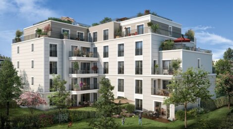 Programme immobilier neuf L'Aparté - Saint-Cloud : appartements neufs du studio au 6 pièces à 10 min de la ligne L (92210) - Référence : 8299