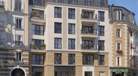 Programme immobilier neuf 90 REPUBLIQUE - Saint-Cloud résidence élégante proche lignes L et U (92210) - Référence : 17758