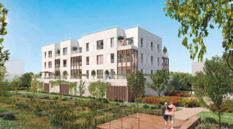 Programme immobilier neuf Domaine d'Hélène - Saint-Cyr-l'Ecole : appartements et villas-appartements neufs du studio au T5 proche du RER C (78210) - Référence : 9679