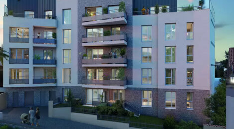 Programme immobilier neuf Les Terrasses d'Héloise - Saint-Cyr-l’École proche  de la gare (78210) - Référence : 16360