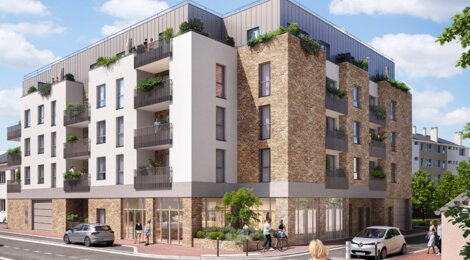 Programme immobilier neuf Esprit Centre - Saint-Cyr-l’École proche de la gare (78210) - Référence : 17005