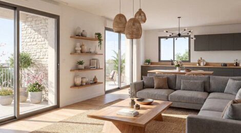 Programme immobilier neuf ALMERIA - Saint-Cyr-l'École proche RER C, Transilien N et U et tram T13 (78210) - Référence : 16359