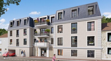 Programme immobilier neuf Villas Péri - Coeur de Ville - Saint-Cyr-L’École, résidence neuve et mobilité douce à 20 min de Versailles (78210) - Référence : 15949