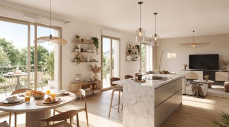 Programme immobilier neuf L'Eclat - Saint-Cyr-sur-Loire à 12 min du centre de Tours (37540) - Référence : 17986