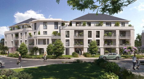 Programme immobilier neuf LE DOMAINE DES LYS - Saint-Cyr-sur-Loire adresse résidentielle à deux pas de Tours (37540) - Référence : 15326