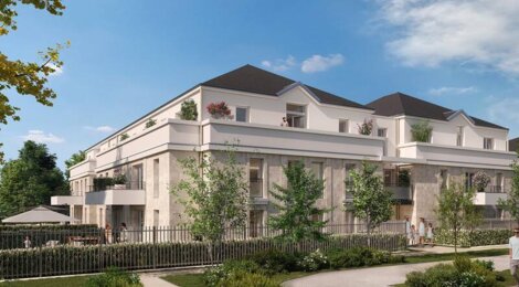 Programme immobilier neuf La Saint-Cyrienne - Saint-Cyr-sur-Loire : appartements neufs du 2 au 4 pièces à 10 min du Vieux Tours (37540) - Référence : 15323