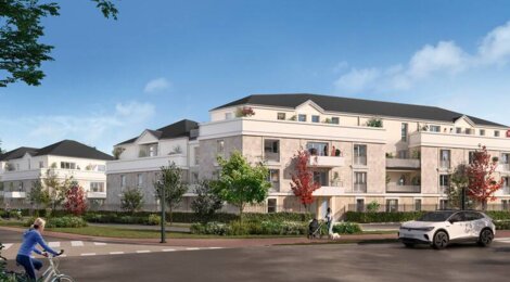 Programme immobilier neuf La Saint-Cyrienne - Saint-Cyr-sur-Loire : appartements neufs du 2 au 4 pièces à 10 min du Vieux Tours (37540) - Référence : 15323