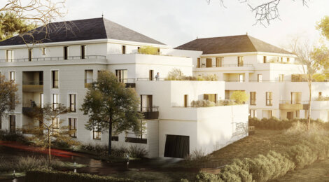 Programme immobilier neuf SCCV Aristide - Saint-Cyr-sur-Loire : appartements neufs du studio au 5 pièces proche des berges de Loire (37540) - Référence : 15113
