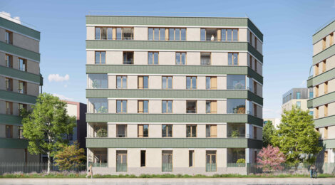 Programme immobilier neuf Reflets - Saint-Denis à 3min à pied du métro 13 (93200) - Référence : 16595