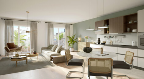 Programme immobilier neuf SAINT DENIS - LES VENELLES DU LANDY - Saint-Denis à deux pas du RER B ET D (93200) - Référence : 16719