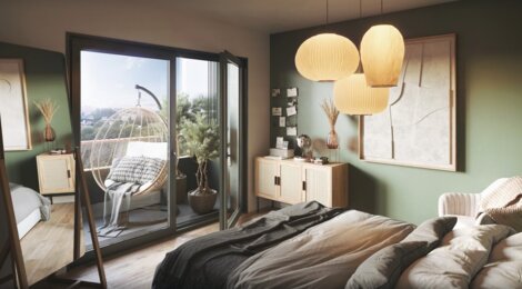 Programme immobilier neuf APOGEE - Saint-Denis : appartements neufs du studio au 5 pièces en village des Athlètes (93200) - Référence : 15431
