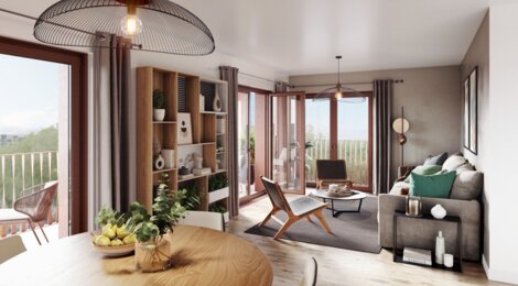 Programme immobilier neuf APOGEE - Saint-Denis : appartements neufs du studio au 5 pièces en village des Athlètes (93200) - Référence : 15431
