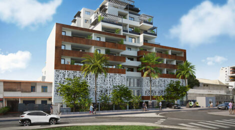 Programme immobilier neuf Résidence FRANCOIS 1er - Saint-Denis : appartements neufs du studio au T4 à 2 min du Jardin de l'État (97400) - Référence : 11136