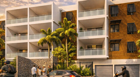 Programme immobilier neuf CALAME - Saint-Denis Bas de Saint-François à La Réunion (97400) - Référence : 17777
