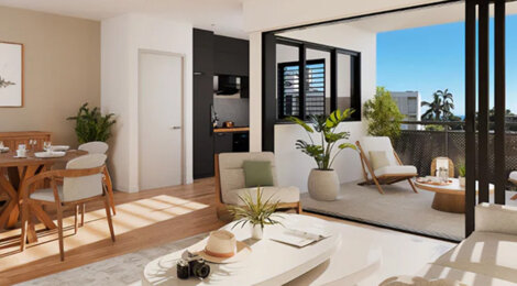 Programme immobilier neuf GIULIA - Saint-Denis centre-ville à deux pas du littoral (97400) - Référence : 12947