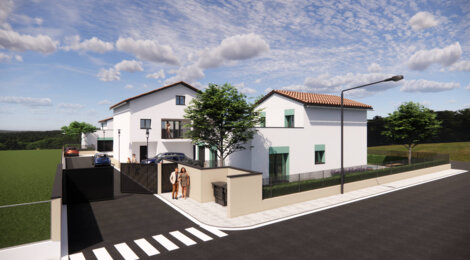 Programme immobilier neuf LE CLOS DU STADE - Saint-Denis-en-Bugey à deux pas de la gare vers Lyon (01500) - Référence : 8926