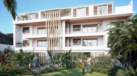 Programme immobilier neuf Résidence Lena - Saint-Denis résidence contemporaine dans un écrin de verdure (97400) - Référence : 18240
