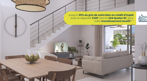 Programme immobilier neuf RESIDENCE COLIBRI DES MOLIERES - Saint-Denis, résidence neuve et vue mer à 15 min du centre-ville (97400) - Référence : 11182