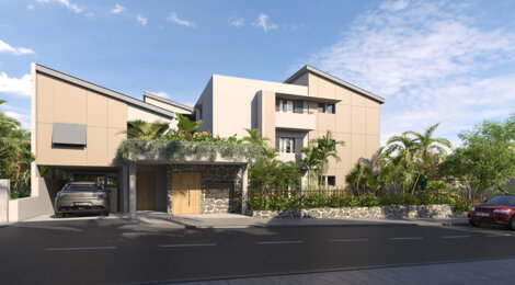 Programme immobilier neuf RESIDENCE COLIBRI DES MOLIERES - Saint-Denis, résidence neuve et vue mer à 15 min du centre-ville (97400) - Référence : 11182