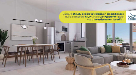 Programme immobilier neuf LES MASCARINS - Saint-Denis située en centre-ville (97400) - Référence : 11220