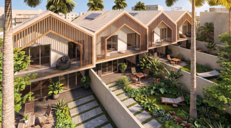 Programme immobilier neuf LES VILLAS HERMIONE - Saint-Denis villas d’architecte avec jardin et varangue (97400) - Référence : 18241