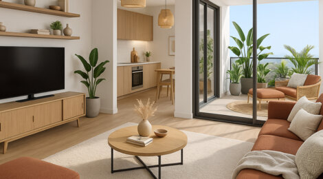 Programme immobilier neuf ECRIN DE BELLEPIERRE - Saint-Denis, vue mer d’exception dans le quartier Bellepierre (97400) - Référence : 13694