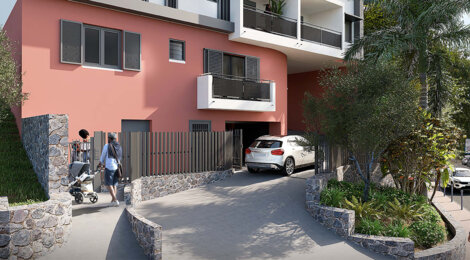 Programme immobilier neuf ECRIN DE BELLEPIERRE - Saint-Denis, vue mer d’exception dans le quartier Bellepierre (97400) - Référence : 13694