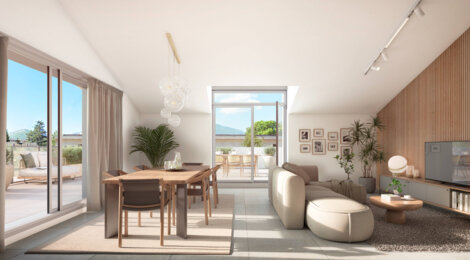 Programme immobilier neuf LES OREADES - Saint-Egrève près du massif de la Chartreuse (38120) - Référence : 15423