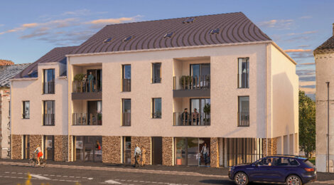 Programme immobilier neuf YELLOW - Saint-Étienne-de-Montluc résidence proche de la gare et de Nantes (44360) - Référence : 18214